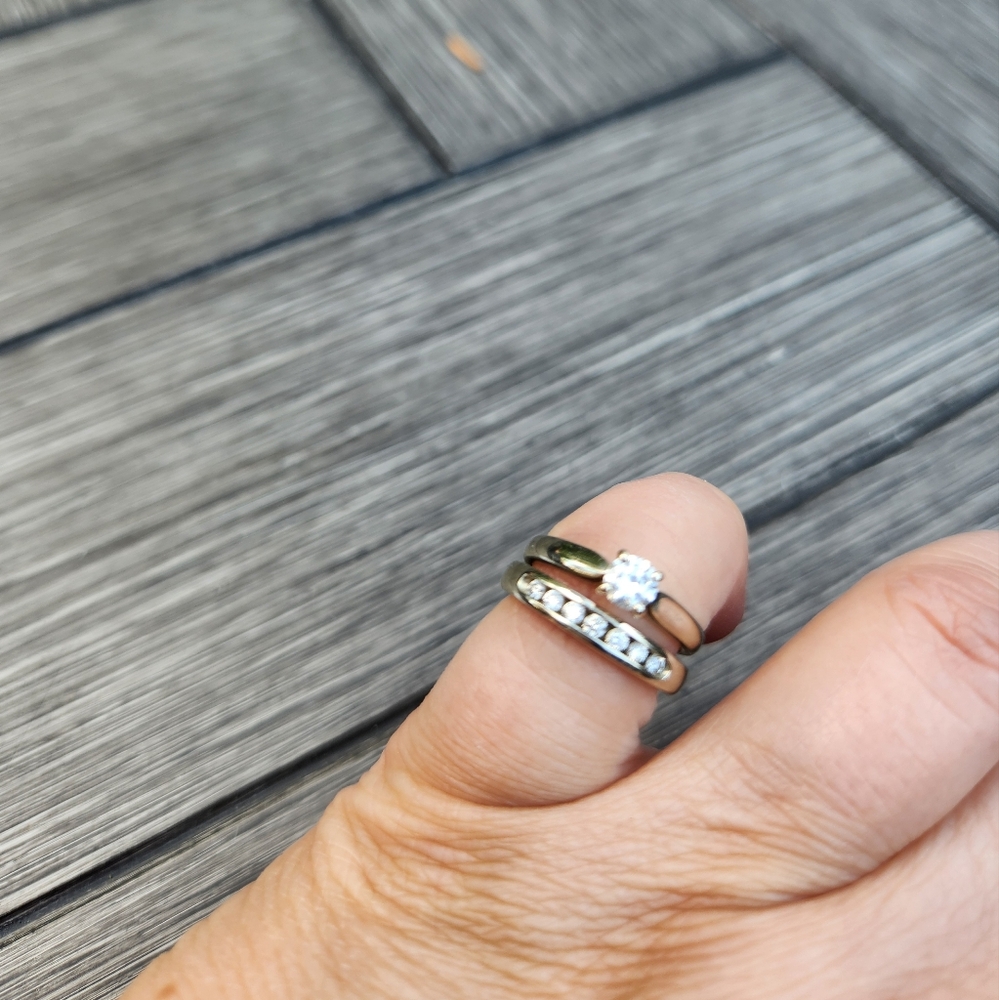 Engagement & Wedding Band